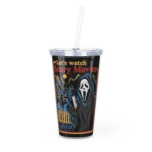 Scream Lets Watch Scary Movies Tumbler Cup